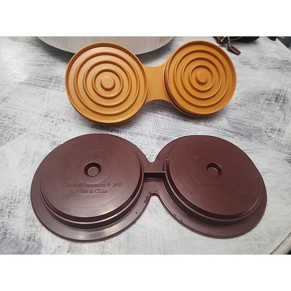 Vintage Charcoal Companion Burger Press Slider Patty Press Grill Buddy - Picture 4 of 4